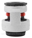 Leveling Caster | FootMaster GD-40S-UP Rear View