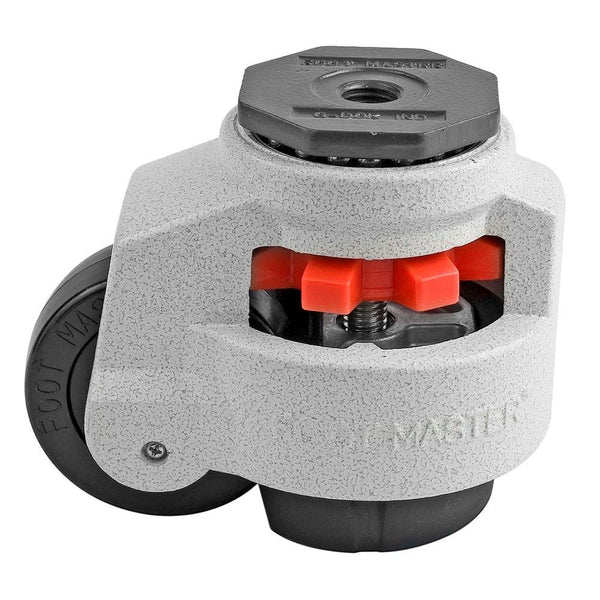 Leveling Casters | FootMaster GD-100S | 16mm Stem Mount with 3" Wheel & 1,650 Lb Capacity