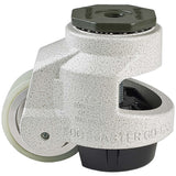 Leveling Casters | FootMaster GD-120S-UW | 16mm Stem Mount with 3" Poly Wheel & 2,200 Lb Capacity