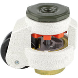 Leveling Casters | FootMaster GD-80S-1/2-UP | 1/2" Stem Mount with 2-1/2" Wheel, Poly Pad & 1,100 Lb Capacity