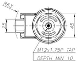 FootMaster SGDN-60S Drawing - Top